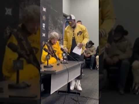 Colorado Fan Joins Deion Sanders on Her 100th Birthday