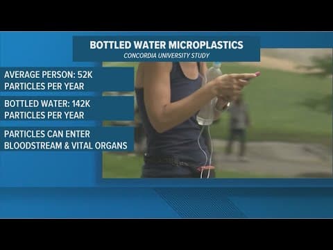 New study shows bottled water may contain tens of thousands of invisible microplastics