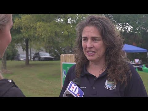 Knoxville Mayor Indya Kincannon speaks ahead of Night Out celebration