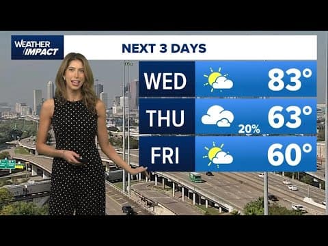 KHOU 11+ Weather Impact: Thanksgiving forecast looks chilly