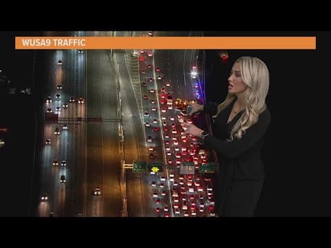 Crash blocks lanes on Beltway inner loop in Virginia