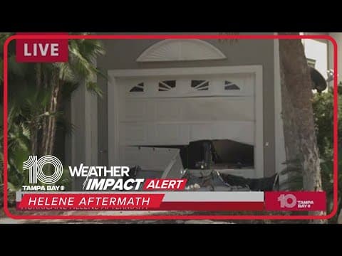 Hernando Beach residents face home damage, fires from Hurricane Helene