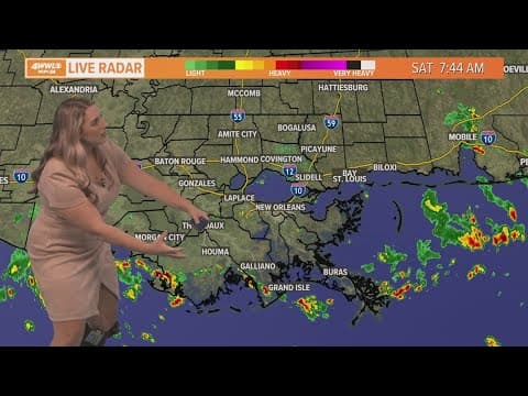 Weather: High rain chances for Labor Day Weekend, drier next week
