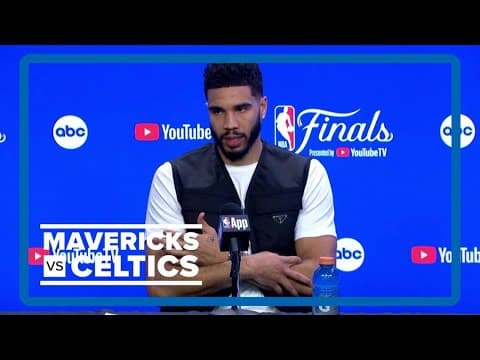 NBA Finals Game 4 postgame interviews: Jayson Tatum talks Celtics' 122-84 loss to Mavericks