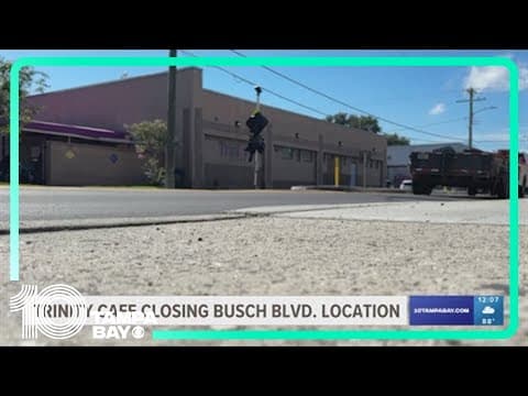 North Tampa's Trinity Cafe closing after 8 years of serving the community