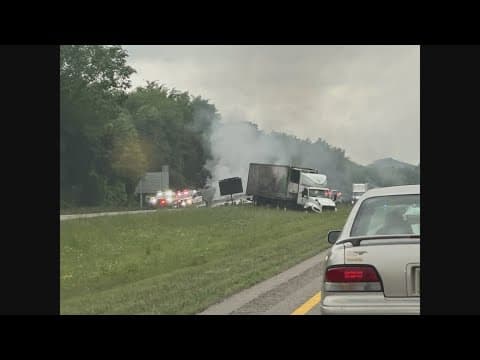 One person dead after crash on I-81 Friday morning