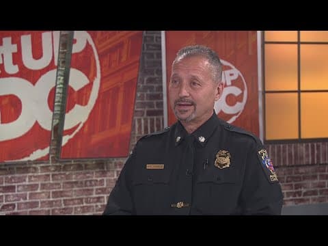 New Montgomery County Police Chief Marc Yamada talks to WUSA9