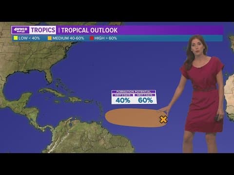 Friday evening tropical update: Tropical Depression could form, head towards Caribbean