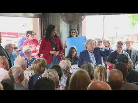 Gov. Greg Abbott in Rockwall, Texas to rally support ahead of runoff elections