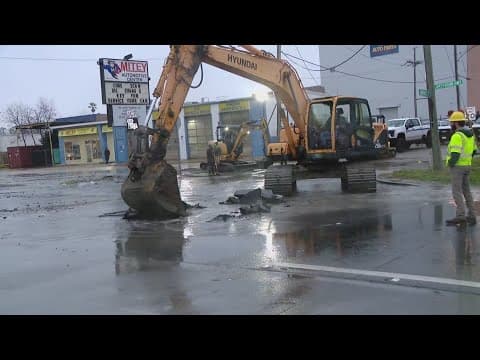 Jefferson Parish Water Department believes the age of the pipe, recent weather may be to blame for b