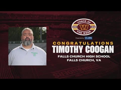 Commanders honor Falls Church high school football coach with $2K reward