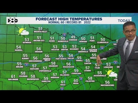 DFW Weather: Rain moves into North Texas this weekend