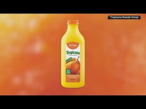Redesigned Tropicana bottles aren't a hit with customers