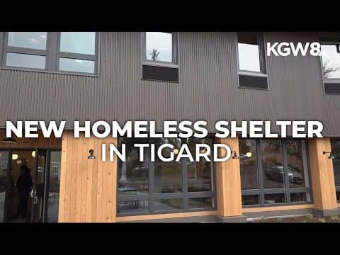Tigard celebrates ribbon-cutting of new shelter for houseless community