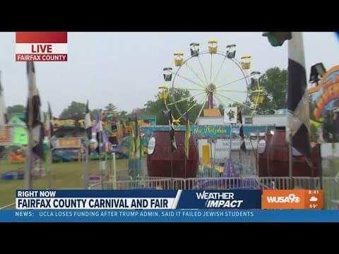 Annual Fairfax County Carnival and Fair kicks off with 'big truck night'