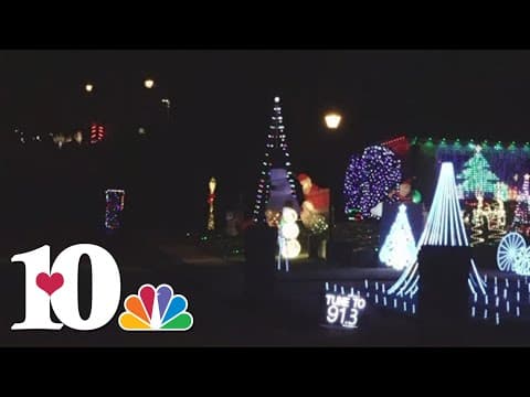 Here's where you can find some holiday lights in Knoxville