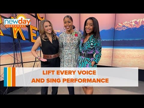 Alexandria Henderson performs 'Lift Every Voice and Sing' - New Day NW