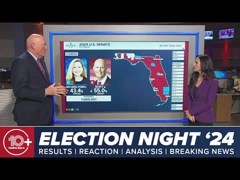 2024 Election: Incumbent Rick Scott declared winner in U.S. Senate race