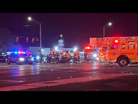 Juveniles in custody after police chase connected to armed robberies ends in crash