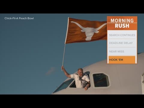 Texas Longhorns arrive in Atlanta for Chick-fil-A bowl
