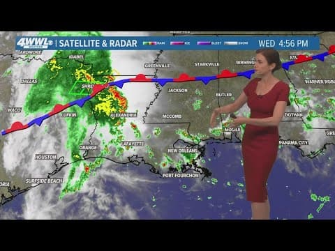 New Orleans Weather: Scattered storms expected next several days