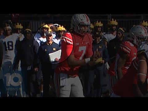 Video appears to show suspended Michigan staffer on sidelines of 2022 game against Ohio State