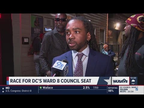 AP projects Trayon White won DC Ward 8 seat