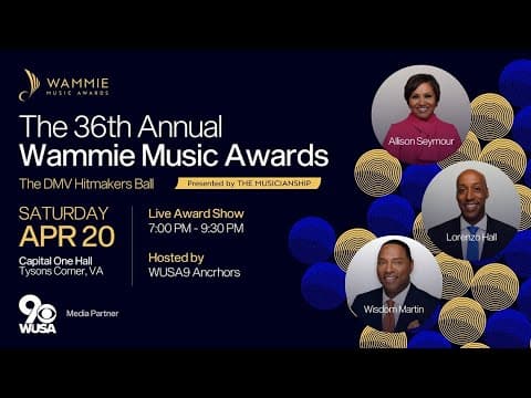 The 36th annual WAMMIE award tickets go on sale Friday, February 16th