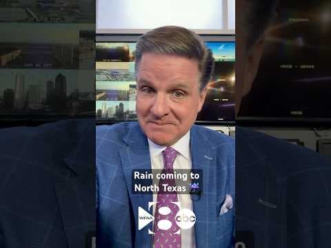 It’ll be a rainy week in North Texas, but the weekend brings sun and warmer temps!