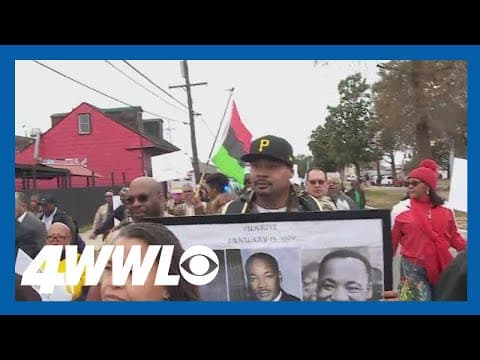 March and Rally Against Crime in New Orleans in honor of Dr. King