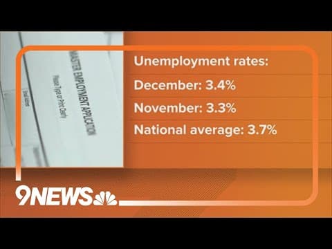 Slight uptick in Colorado unemployment numbers