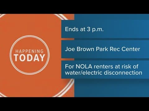 Last chance for utility assistance