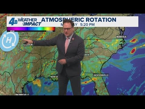 New Orleans Weather: Scattered storms and hot temps next few days