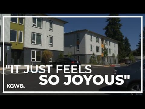 Residents grateful to move into new Vancouver affordable housing complex