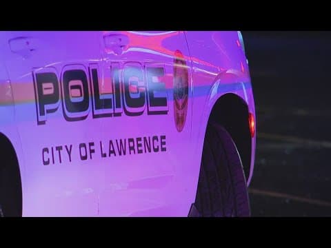 Man in 'serious' condition, woman detained after Lawrence shooting