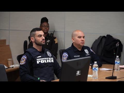 Closing arguments Friday in trial of 2 IMPD officers charged in Herman Whitfield III's death