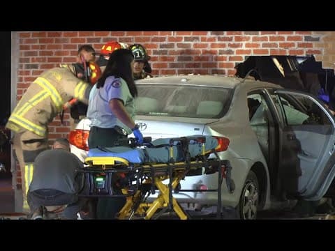 Pasadena police chase ends in violent crash into building