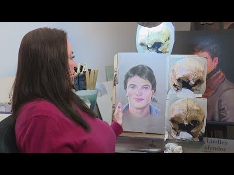 Former HPD sketch artist creates image from skull found at Battle of Alamo