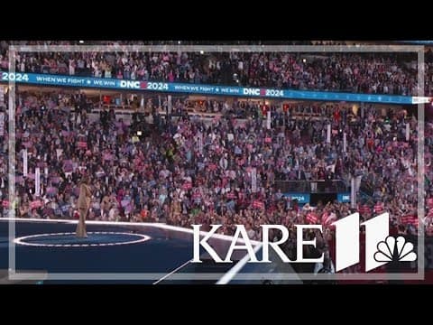 Kamala Harris introduced at Democratic National Convention