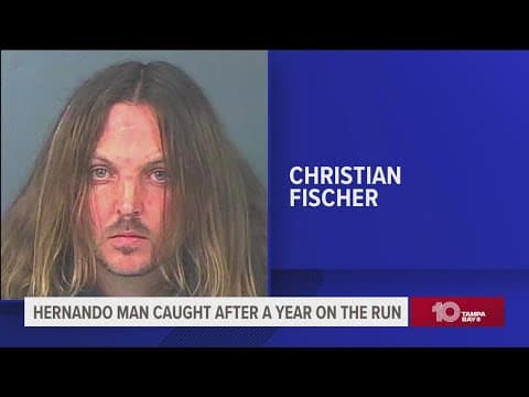 Hernando County fugitive arrested in Louisiana after being on the run for over a year, deputies say