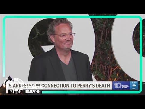 Police say 5 arrested in connection with actor Matthew Perry's death, including 2 doctors and Perry'