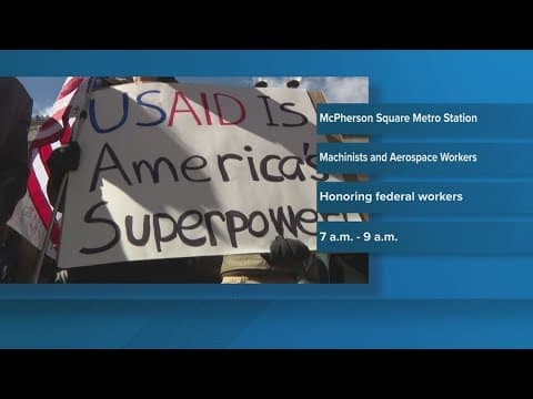 Rallies for federal workers will continue Monday