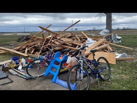 Storm cleanup underway in Bartholomew County