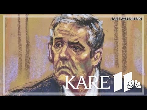 Michael Cohen cross-examined in Trump trial