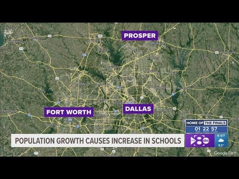 Population boom behind one North Texas school district's plans to open more schools