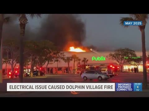 Investigators say electrical issue led to massive shopping plaza fire in St. Pete Beach