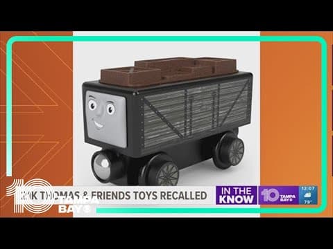 Fisher Price recalls 21K Thomas & Friends train cars due to choking hazard