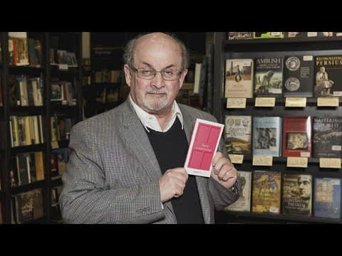 Author Salman Rushdie attacked on lecture stage in New York