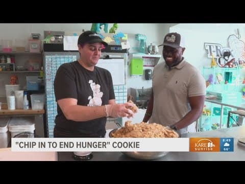 Raise money for a food bank by buying cookies