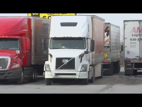 Human trafficking awareness for truckers